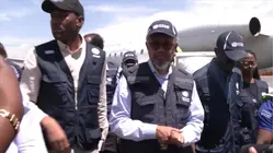WHO chief arrives at Ebola epicenter