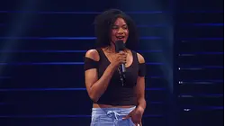 Aisha Brown and Sebastian Maniscalco