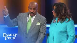 Steve meets Elisha! | Family Feud