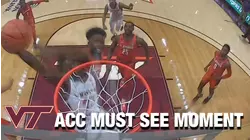 Virginia Tech's Tyrece Radford Throws Down The Dunk & Draws The Foul