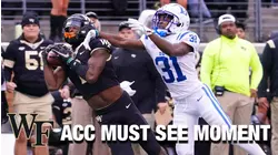 Wake Forest's Donald Stewart Lays Out For The Great Grab | ACC Must See Moment