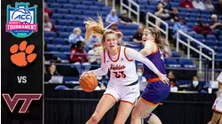 Clemson vs. Virginia Tech ACC Women's Basketball Tournament Highlights (2022)