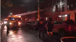 Two people seriously hurt in East New York fire