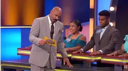 Steve tells audience, "You gotta clap for this answer!" | Family Feud