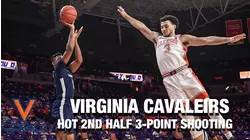 Virginia Hits 9 Consecutive Threes In Second Half