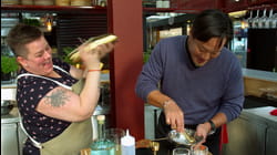 Arctic Char with Fanney Dora Sigurjonsdottir, Vodka cocktail