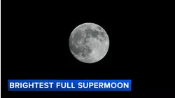 November's supermoon is closest of the year