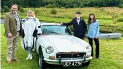 Ian McIlhenney and Tara Lynne O'Neill