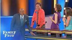 My man's a horse... OF COURSE!!! | Family Feud