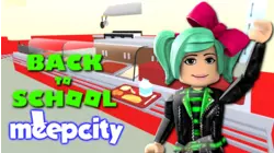 Back to School With Little Sally- Roblox Meepcity | Sally Plays #3