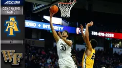 North Carolina A&T vs. Wake Forest Condensed Game | 2019-20 ACC Men's Basketball