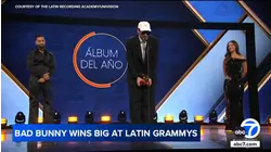 Bad Bunny wins album of the year at 2025 Latin Grammys, capping an electric night