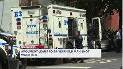 Man shot in the back in Wakefield; suspect on the run