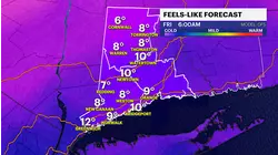 BITTER BLAST: Frigid and blustery winds bring taste of winter tonight and tomorrow
