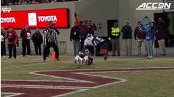 Virginia Tech WR Tre Turner Makes Spectacular One-Hand TD Catch vs. Virginia