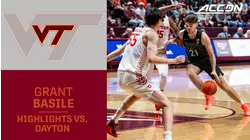 Virginia Tech's Grant Basile Busts Out vs. Dayton