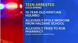 Putnam County teen accused of breaking into school to steal prescription medications