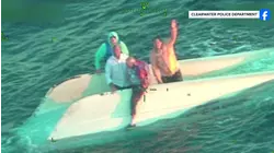 Coast Guard Rescues Missing Boaters off the Coast of Florida