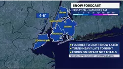 STORM WATCH: 4-8 inches of snowfall expected in The Bronx