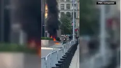 Fireball at Federal Plaza: Feds release new images in 'anti-ICE' inspired attack
