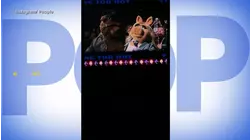 Sabrina Carpenter 'arrests' Miss Piggy during her tour