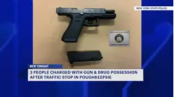 3 charged after loaded glock, suspected fentanyl seized during traffic stop in the City of Poughkeepsie
