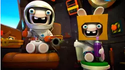 Two Rabbids in Orbit