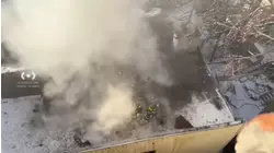 Frigid temperatures make it hard for firefighters to battle 3-alarm fire in the Bronx