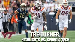 Tre Turner Explodes For Huge Game vs. Georgia Tech