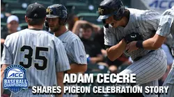 Wake's Adam Cecere Shares Great Story Of The Deacs' HR Pigeon Celebration | ACC Baseball Championship