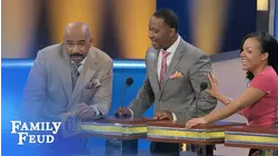 Tracie tries to NAIL it... | Family Feud