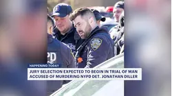 Jury selection begins in trial of man accused of murdering NYPD detective