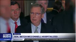 Republican Sen. Mitch McConnell hospitalized; cause undisclosed