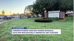 Former student sues Bay Shore schools, claims she was sexually abused by art teacher