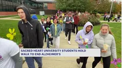 Sacred Heart University holds Walk to End Alzheimer's