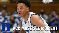 Duke's Paolo Banchero Tries Out For Quarterback | ACC Must See Moment