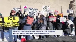 Rally and march held for Renee Good in Downtown Brooklyn