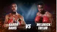 Aaron Davis vs Meldrick Taylor