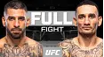Ilia Topuria vs Max Holloway | FULL FIGHT