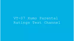 ~ XQA901 - Audio Test